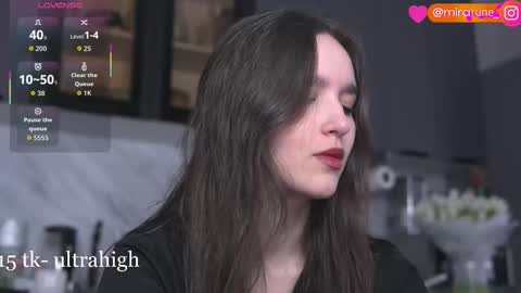 mirarune online show from March 8, 2026, 1:37 pm