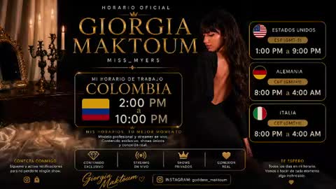 Goddess Myers  thumb up is important for me kisses  online show from July 22, 2026, 9:12 am