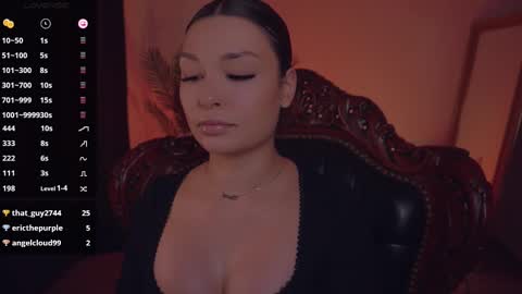 Snapshot of missmerciless chatting on February 16, 2025, 12:54 pm LUXXANDRA online show from February 16, 2025, 12:54 pm