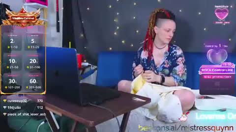 Mistress Quynn online show from July 9, 2026, 3:10 am