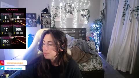 Snapshot of monstrumologist chatting on January 14, 2025, 12:43 am Lydia Mooney online show from January 14, 2025, 12:43 am