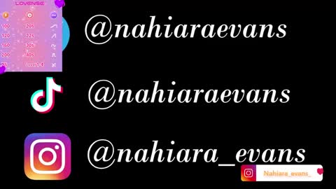 Snapshot of nahiara_evans_ chatting on May 18, 2026, 10:43 am NAHIARA EVANS online show from May 18, 2026, 10:43 am