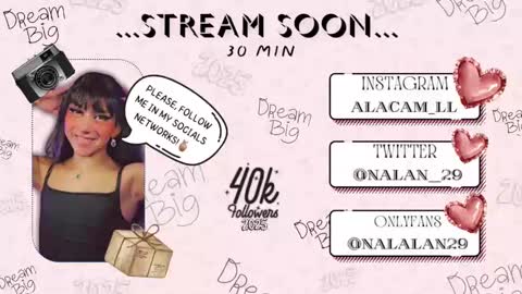 Onlyf4s nalalan29 online show from March 12, 2025, 5:02 am