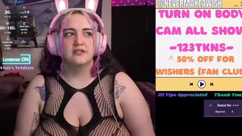 Wishs Playground online show from May 19, 2026, 9:26 am