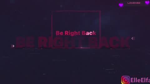 ElfaElle Im online .Wednesday Thursday Friday Saturday Sunday from 10pm to 2am  GMT3 online show from January 11, 2026, 4:23 pm