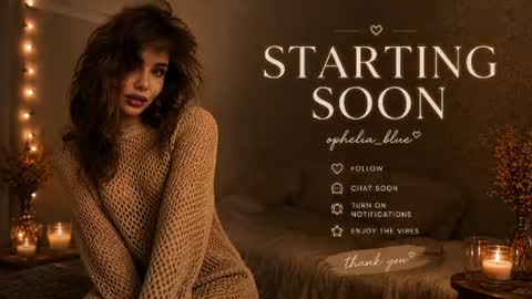ophelia blue online show from June 10, 2026, 9:19 am