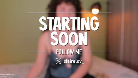 Claire online show from November 26, 2025, 10:22 pm