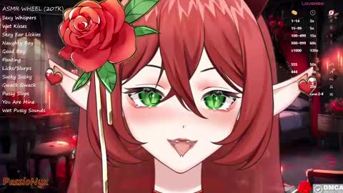 Snapshot of passionyx chatting on January 20, 2025, 6:53 am Succubus Nyx online show from January 20, 2025, 6:53 am