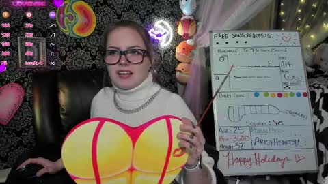 ArtsyHeartsyy online show from December 25, 2024, 4:44 am