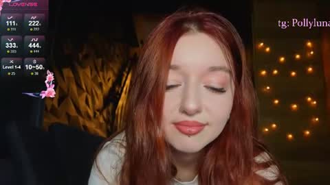 Snapshot of polly_luna chatting on June 21, 2026, 12:41 pm Polly online show from June 21, 2026, 12:41 pm