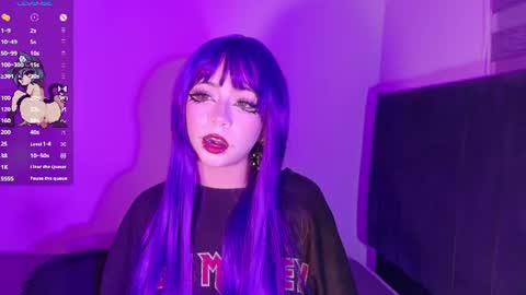Snapshot of purplelilith3 chatting on July 4, 2026, 7:47 am Purple Lilith online show from July 4, 2026, 7:47 am