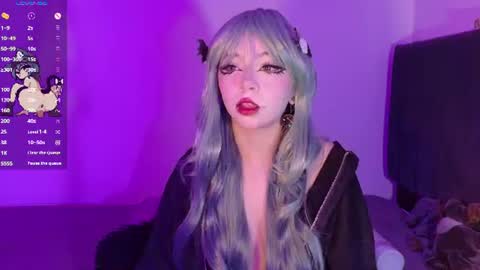 Snapshot of purplelilith3 chatting on July 13, 2026, 2:53 pm Purple Lilith online show from July 13, 2026, 2:53 pm