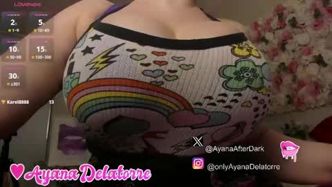 Snapshot of queenayana chatting on May 30, 2026, 6:16 pm Ayana Delatorre online show from May 30, 2026, 6:16 pm