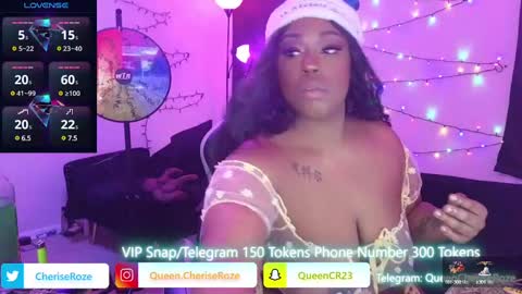 Queen Cherise Roze online show from December 16, 2024, 1:53 am