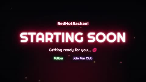 Red Hot Rachael online show from June 10, 2026, 3:00 pm