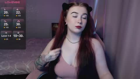 Snapshot of redhaired_kitty chatting on May 17, 2026, 10:22 am Lina online show from May 17, 2026, 10:22 am