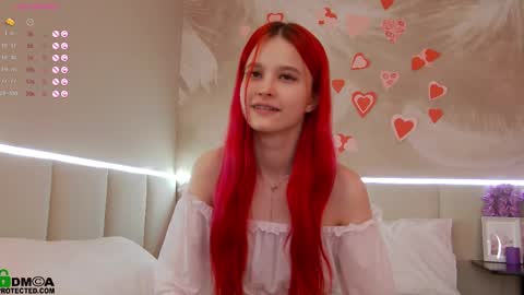 Snapshot of rina_red_ chatting on February 12, 2025, 8:06 am Rina online show from February 12, 2025, 8:06 am