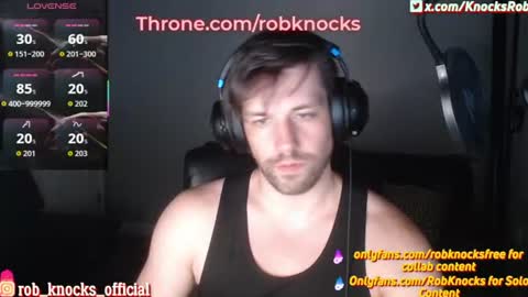 Snapshot of robknocks chatting on June 8, 2026, 9:59 pm Rob Knocks online show from June 8, 2026, 9:59 pm
