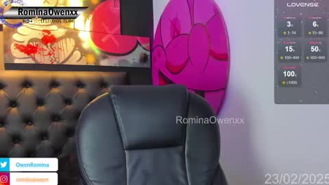 ROMINA OWEN online show from February 23, 2025, 9:22 am