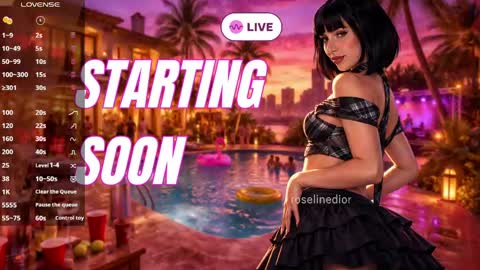 Lyla OF roselinedior online show from June 7, 2026, 4:33 pm