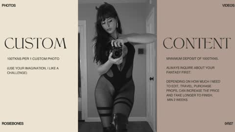 Snapshot of rosiebones chatting on April 24, 2026, 11:40 pm Rosie Bones online show from April 24, 2026, 11:40 pm