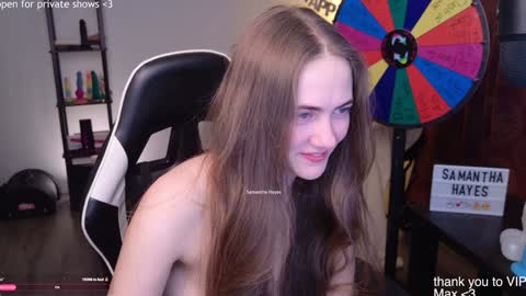 The Real Samantha Hayes haha  online show from January 18, 2025, 4:26 am