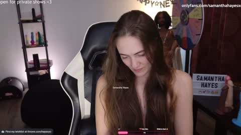 The Real Samantha Hayes haha  online show from January 19, 2025, 7:36 am