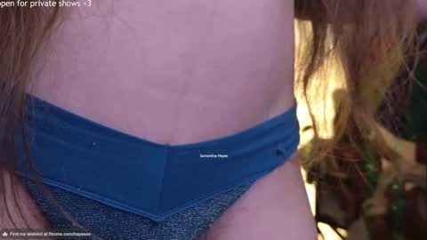 The Real Samantha Hayes haha  online show from March 8, 2025, 3:06 am