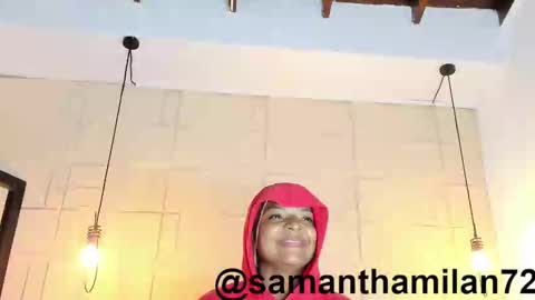 Snapshot of samanthamilan chatting on September 10, 2025, 11:32 am Alejandra online show from September 10, 2025, 11:32 am