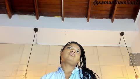 Snapshot of samanthamilan chatting on November 27, 2025, 10:06 am Alejandra online show from November 27, 2025, 10:06 am