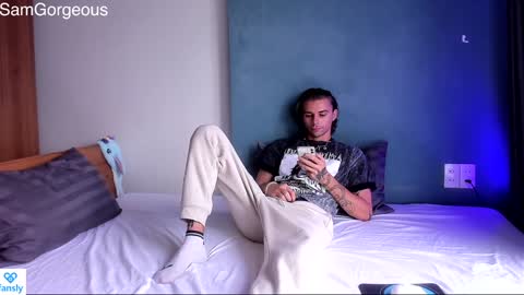 Snapshot of samgorgeous chatting on December 15, 2024, 7:13 am Fansly - Top4fans online show from December 15, 2024, 7:13 am