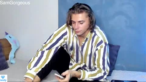 Snapshot of samgorgeous chatting on January 30, 2025, 12:16 pm Fansly - Top4fans online show from January 30, 2025, 12:16 pm