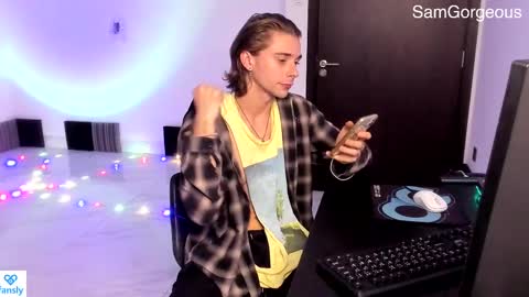 Snapshot of samgorgeous chatting on March 3, 2025, 12:27 pm Fansly - Top4fans online show from March 3, 2025, 12:27 pm