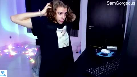 Snapshot of samgorgeous chatting on March 11, 2025, 12:50 pm Fansly - Top4fans online show from March 11, 2025, 12:50 pm