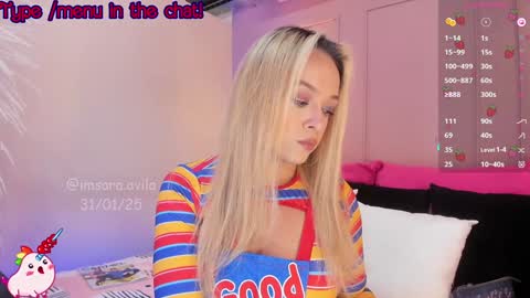 Snapshot of saraavila_ chatting on January 31, 2025, 10:21 pm SaraAvila online show from January 31, 2025, 10:21 pm