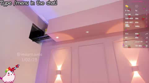 Snapshot of saraavila_ chatting on February 2, 2025, 11:40 am SaraAvila online show from February 2, 2025, 11:40 am