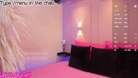 Snapshot of saraavila_ chatting on March 12, 2025, 10:50 pm SaraAvila online show from March 12, 2025, 10:50 pm