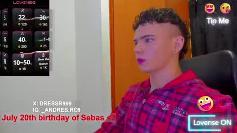 sebas 3 online show from July 18, 2026, 12:31 pm