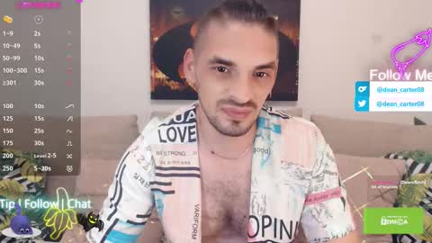 Dean Carter online show from September 11, 2025, 9:48 pm