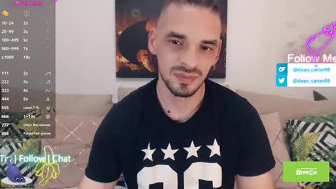 Dean Carter online show from October 20, 2025, 10:21 pm