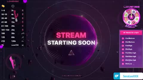 SeraLeeXXX online show from April 15, 2026, 5:31 pm