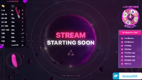 SeraLeeXXX online show from May 6, 2026, 4:23 pm