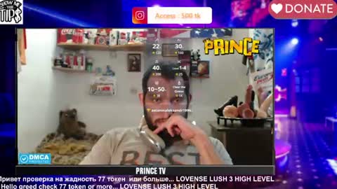 BISEXPRINCE777 online show from June 25, 2026, 5:12 am