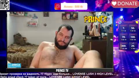BISEXPRINCE777 online show from June 30, 2026, 3:40 am