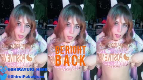 Snapshot of shirayuki_hime chatting on December 24, 2024, 6:00 am Im Lilu Rosenblum Guys I have ----Ill be glad to see you there online show from December 24, 2024, 6:00 am