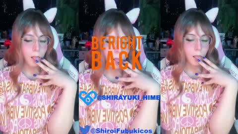 Snapshot of shirayuki_hime chatting on January 6, 2025, 9:52 am Im Lilu Rosenblum Guys I have ----Ill be glad to see you there online show from January 6, 2025, 9:52 am