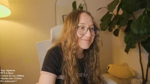 Snapshot of skarpio17 chatting on May 15, 2026, 11:45 pm Im Scarlett ONLINE 5pm-10pm NYC time online show from May 15, 2026, 11:45 pm