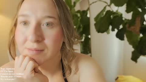 Snapshot of skarpio17 chatting on June 2, 2026, 4:31 pm Im Scarlett ONLINE 5pm-10pm NYC time online show from June 2, 2026, 4:31 pm