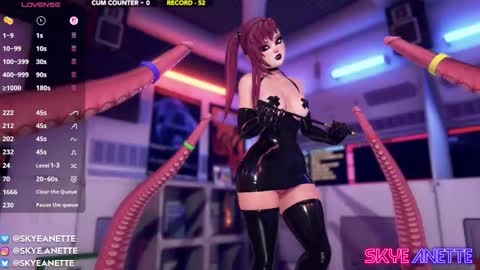 Snapshot of skyeanette chatting on September 13, 2025, 1:05 am SkyeAnette online show from September 13, 2025, 1:05 am