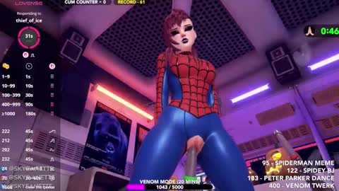 Snapshot of skyeanette chatting on November 2, 2025, 1:41 am SkyeAnette online show from November 2, 2025, 1:41 am